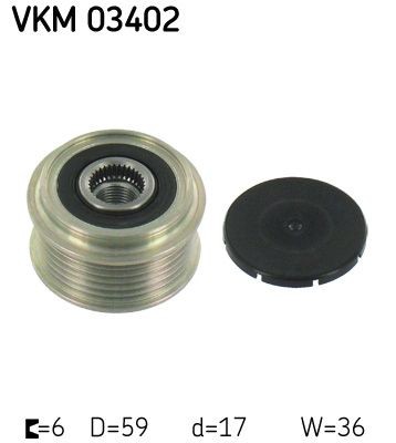 SKF Generatorfreilauf VKM03402-image