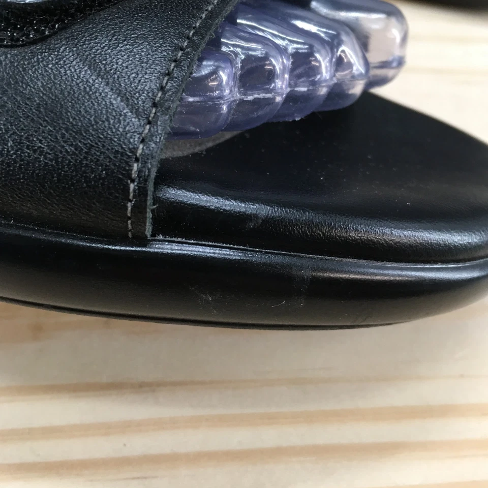 Sas Sandals Womens 9 Wide Width Tabby Slingback Black Casual Comfort Wedge Heels - Image 4 of 4