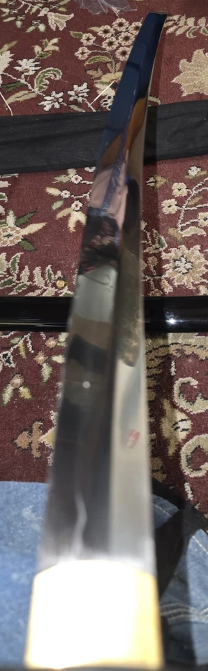 Herramienta T10 Acero Endurecido Arcilla 25 Años Práctica Katana Foto 3 de 4