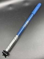 Vintage SILCA IMPERO Frame Pump 46cm BLUE Small Pantograph Eroica 70s 80s