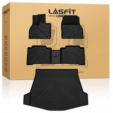 Floor Mats & Cargo Mat for Toyota BZ4X / Subaru Solterra 2023-2025 Floor Liner