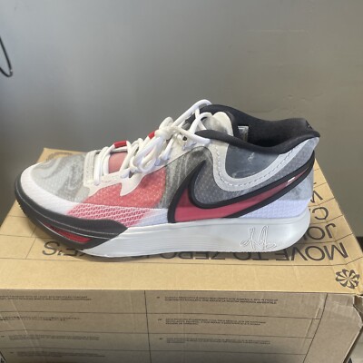 Size 13 - Nike Kyrie 8 White University Red