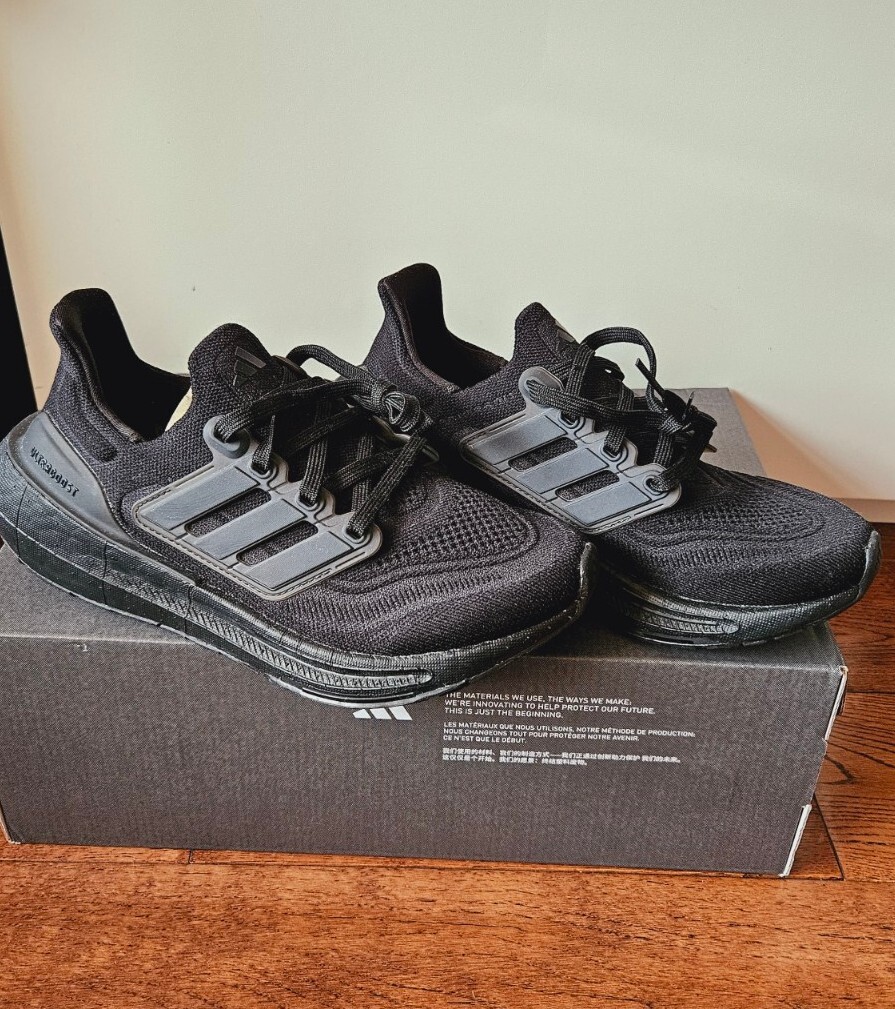 Adidas ULTRABOOST LIGHT TRIPLE BLACK (GZ5159) UK - Main Image