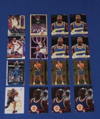 CHRIS WEBBER ROOKIE CARDS AND MORE - LOT OF 16 - EXCEPTIONAL GROUP SAME DAY SHIP
