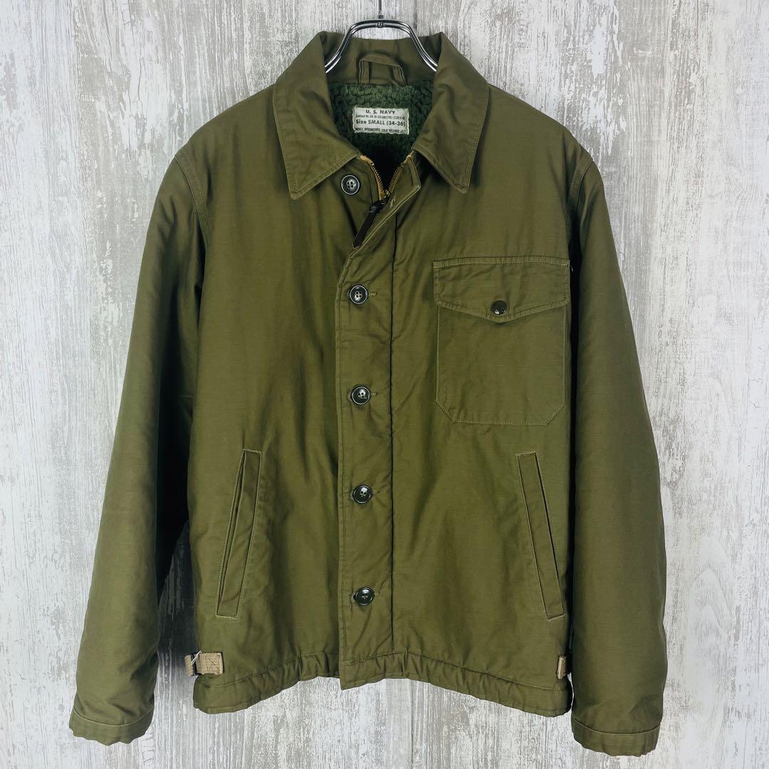 最終値下げBuzz Rickson's TYPE A-2 DECK JACKET Buzz Rickson Jacket Men's Reproduction of US Navy A-2 Deck