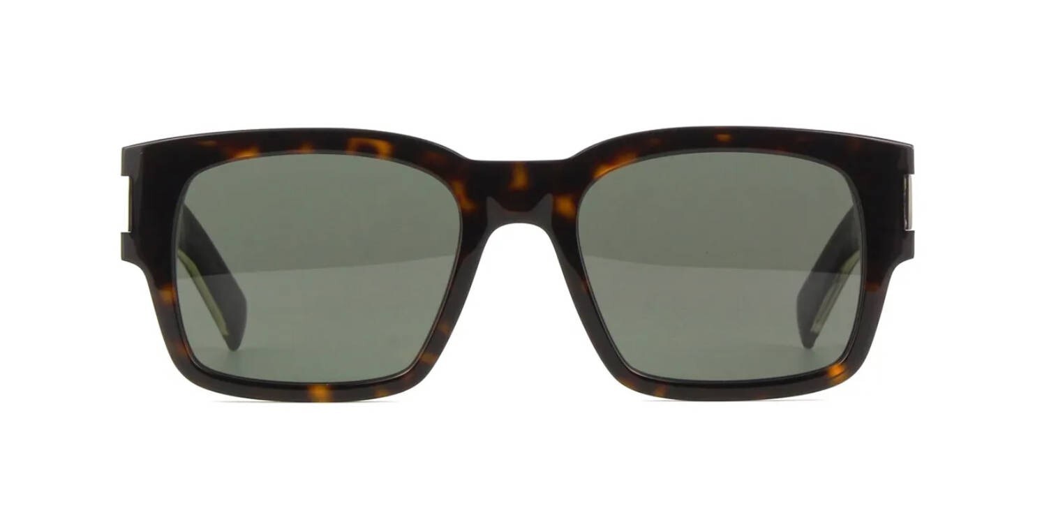 Occhiali da sole Saint Laurent SL 617 avana grigio chiaro (002)