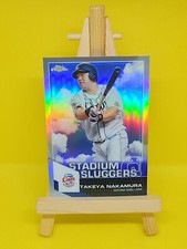 Takeya Nakamura 2021 Topps Chrome NPB Stadium Sluggers  #SL-21 SEIBU LIONS