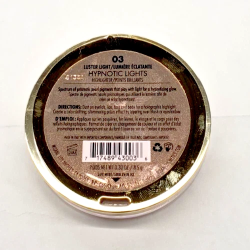 NEW Milani Hypnotic Lights Powder Highlighter- 03 LUSTER LIGHT - Image 2 of 2