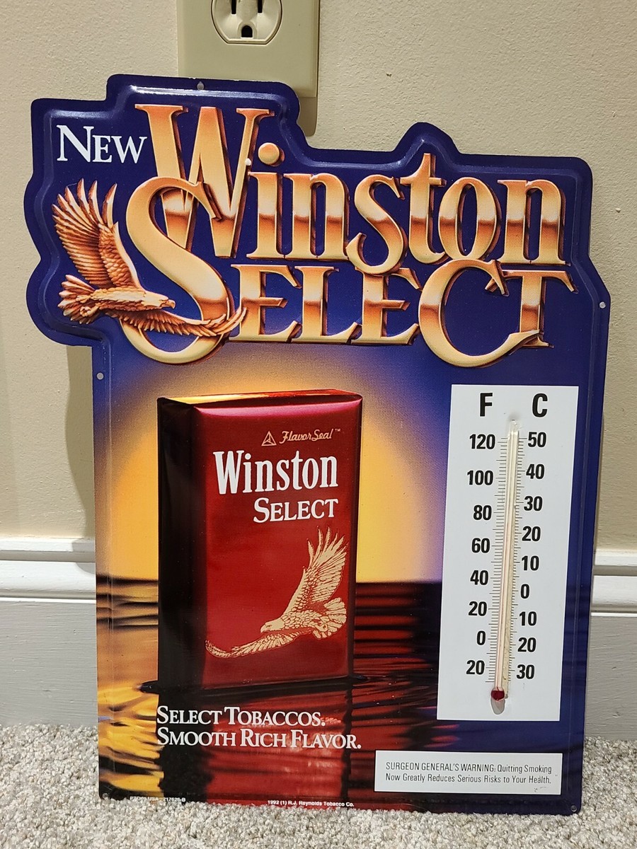 Winston（ウィンストン）BOLD CHOICE アメリカコンビニ広告サイン