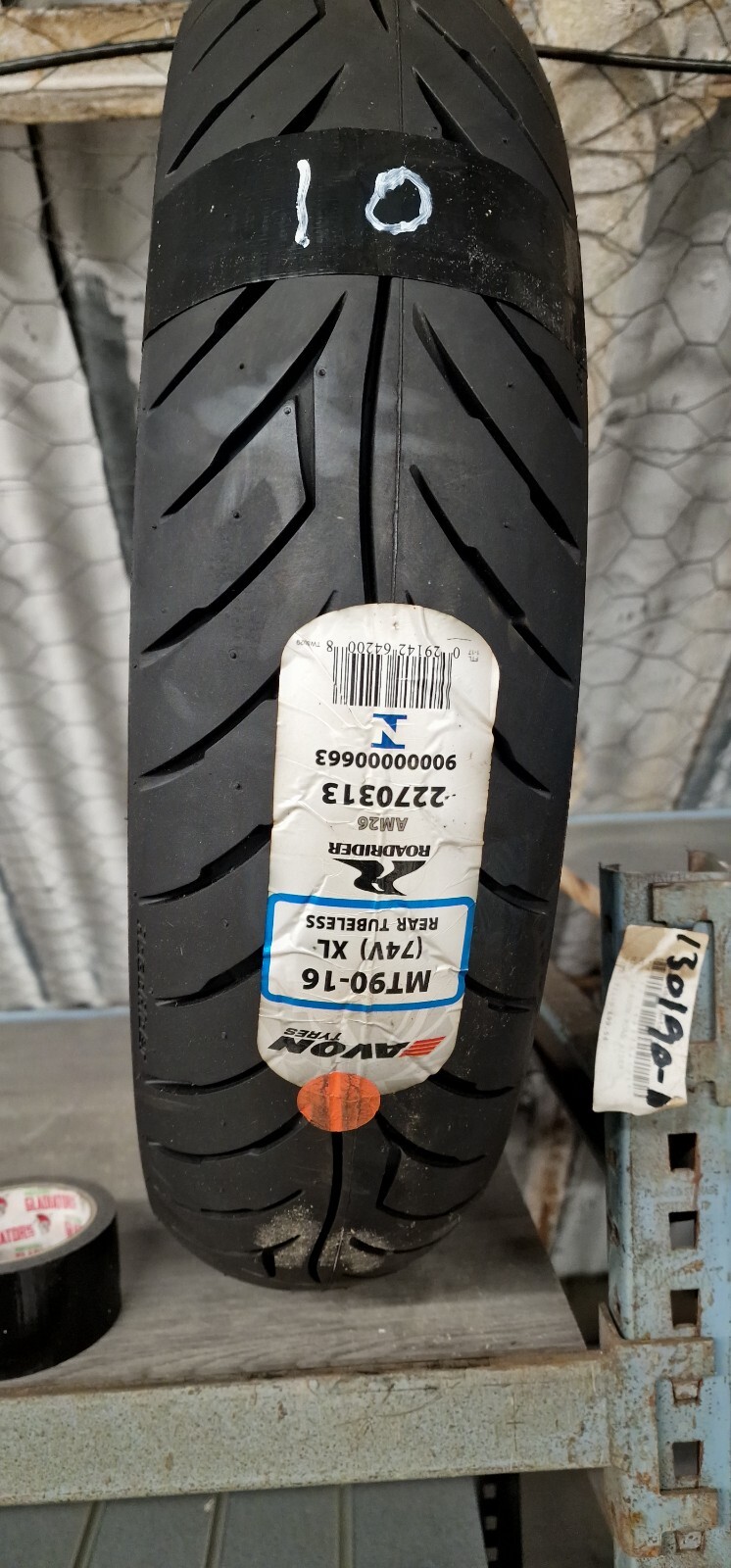 Avon Roadrider MKII, MK2 130/9016 (74V) (MT/9016) T/L Rear Motorcycle