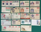 AUSTRALIA 22X FIRST COVER DAY Air Mail UNC Elizabeth II George 1937 1947 1949