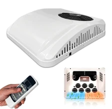 Treeligo 12V RV Rooftop 13500BTU Air Conditioner Heating&Cooling For Truck Boat