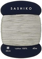 Yokota Daruma Sashiko Thread Thin Card Roll Col.217 Gray 40m 01-2400 Japan