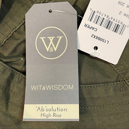 Wit & Wisdom "Ab"solution High Rise Hose Caper Green Gr. 2 - Bild 7 von 12