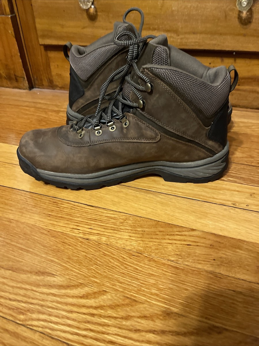 Timberland Hiking Boots Mens Size 14 Dark Brown Leather Waterproof Ledge Mid 615TFDJIzCL._AC_UY300_.jpg main image 4