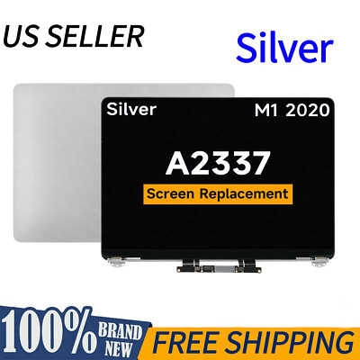 for Apple MacBook Air A2337 M1 2020 EMC 3598 LCD Screen Display Assembly Silver