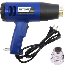 Pistola termica professionale sverniciatore RETUNE phon aria calda carrozziere