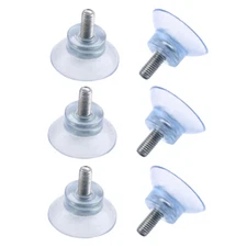 6PCS glass table suction cups Transparent Hanger Pads Transparent