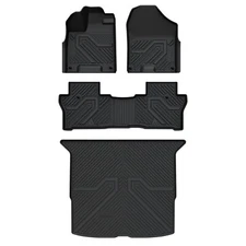LASFIT Floor Mats for Honda Passport 2019-2025 Custom TPE Cargo Mat Floor Liners