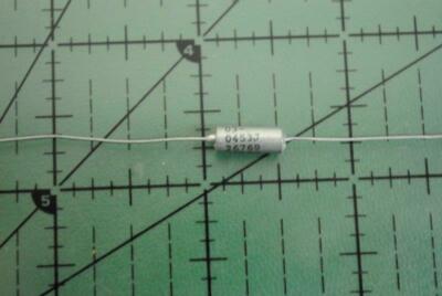 AXIAL TANTALUM CAPACITOR 27uF 20v M39003/03-0453 MIL-SPEC CSR23 AUDIO HERM RARE