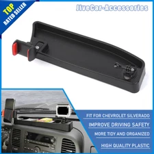 Center Dash Phone Holder Stand Storage Box Tray Fit For Chevy Silverado 2007-13