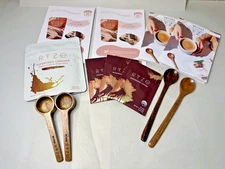 Ryze Mushroom Coffee Bundle Creamer Wood Spoons Recipe Booklets 10 Serving Total