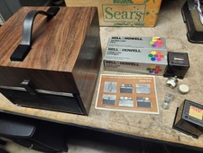 Bell  Howell Slide Cube Projector Model 977Q FOR PARTS OR REPAIR 1970's Vintage