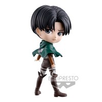 Banpresto - Attack On Titan Levy Ver.A Q Posket 14Cm
