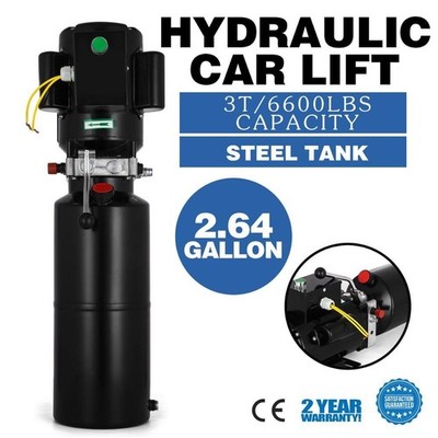 Single Phase Hydraulic Pump 220V 110V 2.2KW Tank 3400   Car Lift Power Unit *rr