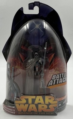 Star Wars Battle Attack Grievous Bodyguard MagnaGuard Hasbro 2005 Neu MOC