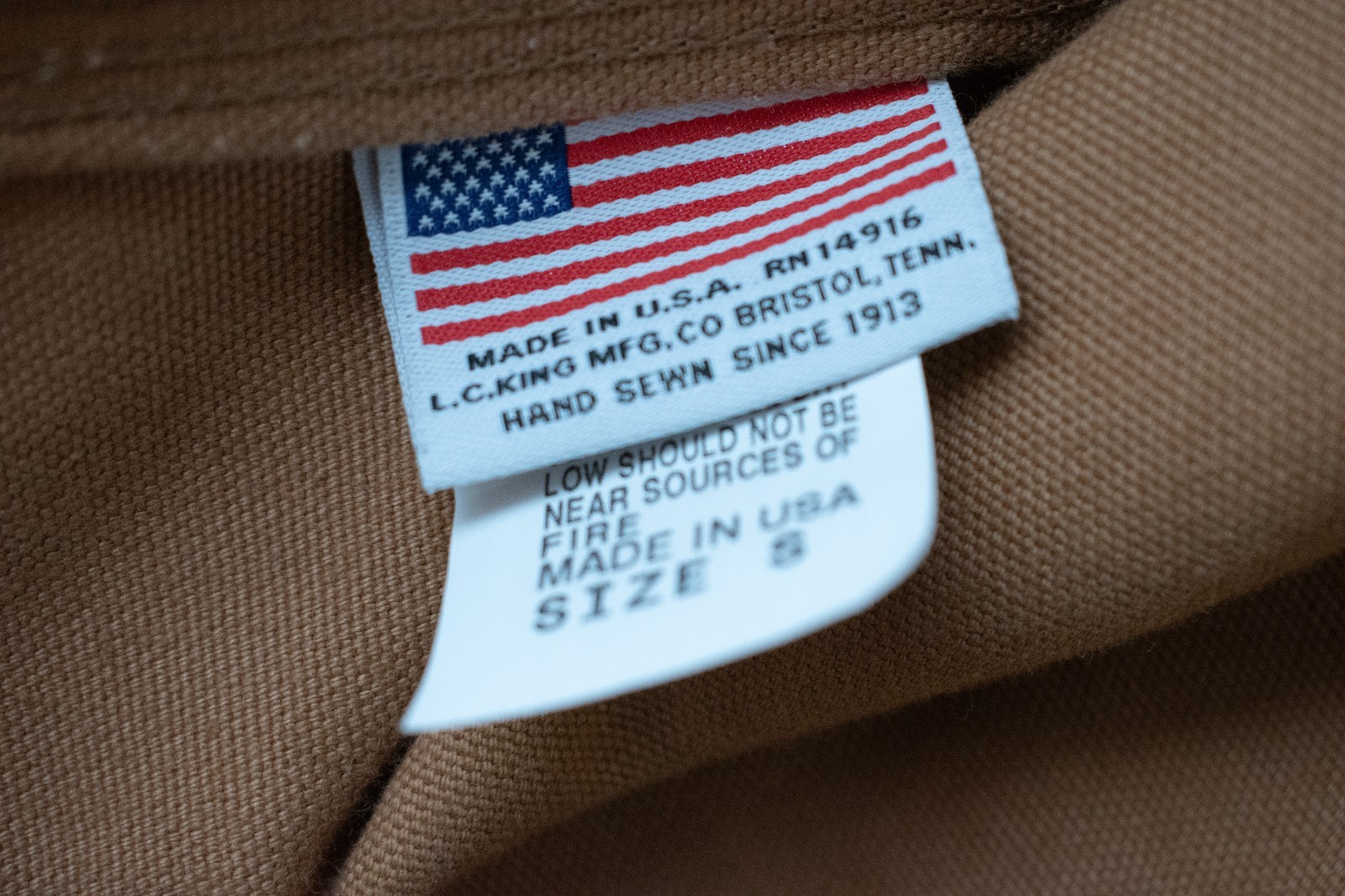 LC King / Pointer Brand Western Work Jacket Brown… - image 7