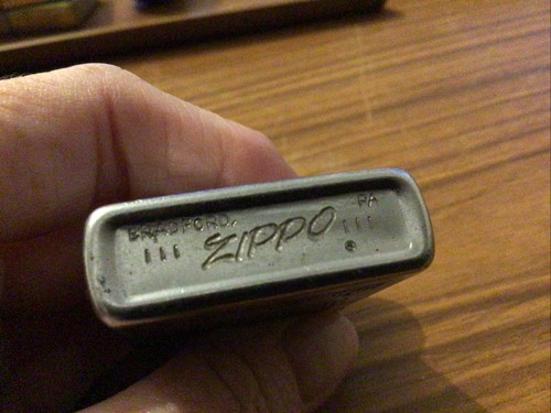 ZIPPO Vietnam War Zippo Lighter CU CHI 1968-69 With Slogan~ Bradford PA 16701 - Picture 6 of 12