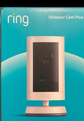 RING AUSSENKAMERA PLUS AKKU - WEISS - 2K VIDEO SMART KAMERA CCTV - KABELLOS