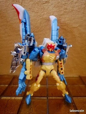 Transformers Beast Wars Transmetals Deluxe Class Airazor 100% complet - Photo 1/2