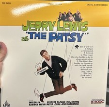 Jerry Lewis THE PATSY Laserdisc Mint Never Played.