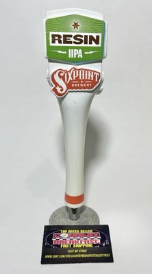 Six Point Brewery Resin IPA Logo Beer Tap Handle 10.5  Tall - Excellent!