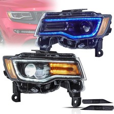 Headlights For Jeep Grand Cherokee WK2 2014-2021 4th Gen Fourth Generation W...
