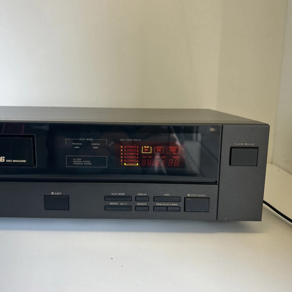 JVC 6 CD Compact Disc Automatic Changer Player XL-M97 6 Disc Magazine Working - Image 3 of 4