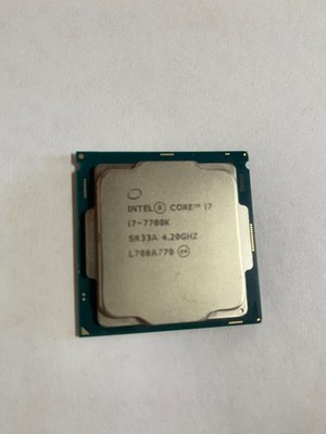 Intel Core i7-7700K Desktop CPU Processor (4.2 GHz, 4 Cores, LGA 1151) Tested