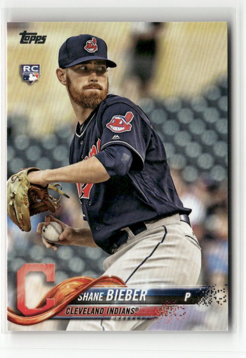 Shane Bieber 2018 Topps Update #US198 Base Price Guide