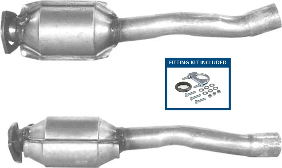 Premier Catalytic Converter Kit Fits Cabriolet 90 Coupe 2.0 2.2 2.3 90115005 - Image 4 of 4