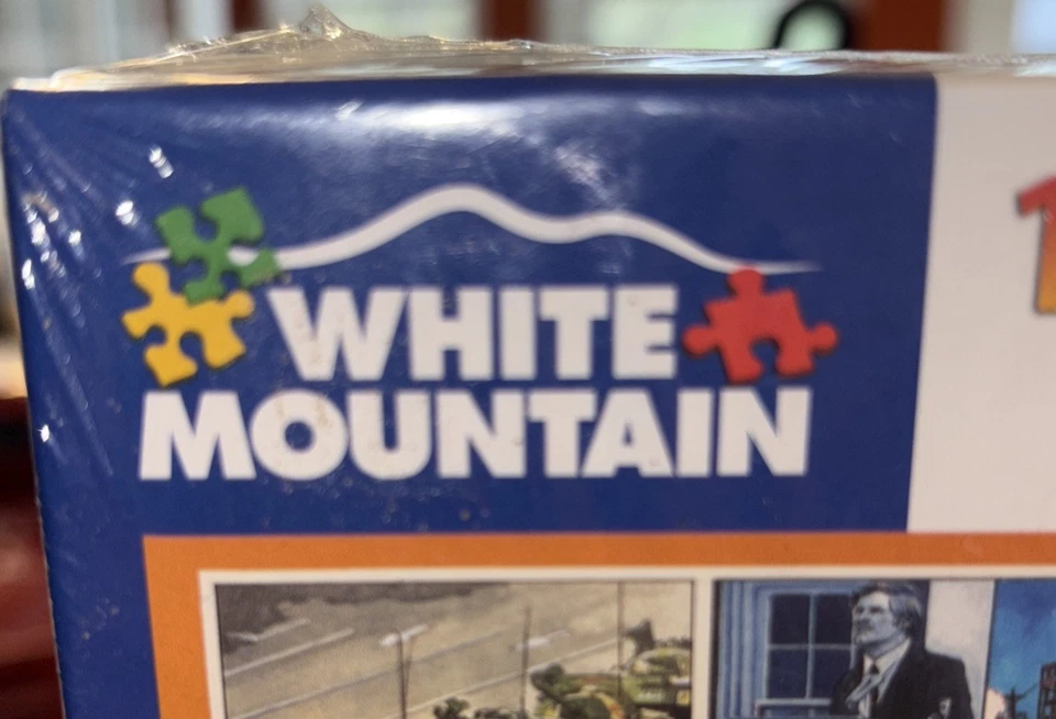 Rompecabezas de 1000 piezas nuevos sellados White Mountain años 80 Foto 2 de 4