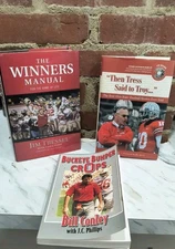 LOT 3 OSU Football Books Ohio State Buckeyes Jim Tresell Troy Smith College 