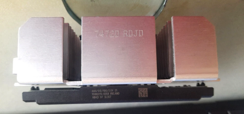 Slot 1  Intel SL357 Pentium II 400 MHz 400/512/100/2,00 V   P2  cpu - Immagine 2 di 2