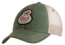 Mack Trucks Legacy Kelly Green Retro Trucker Cap/Hat