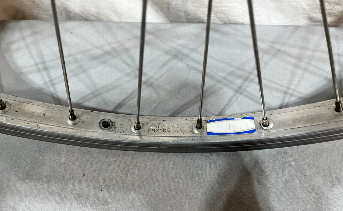 【ありあ】 Vintage Araya 7-Speed 36-Spoke 26