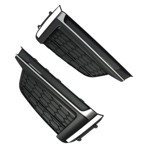 Front Bumper Fog Light Cover Fits For 2017 2018 2019 2020 Audi A5 Sport S5 Sline - Foto 22 di 23