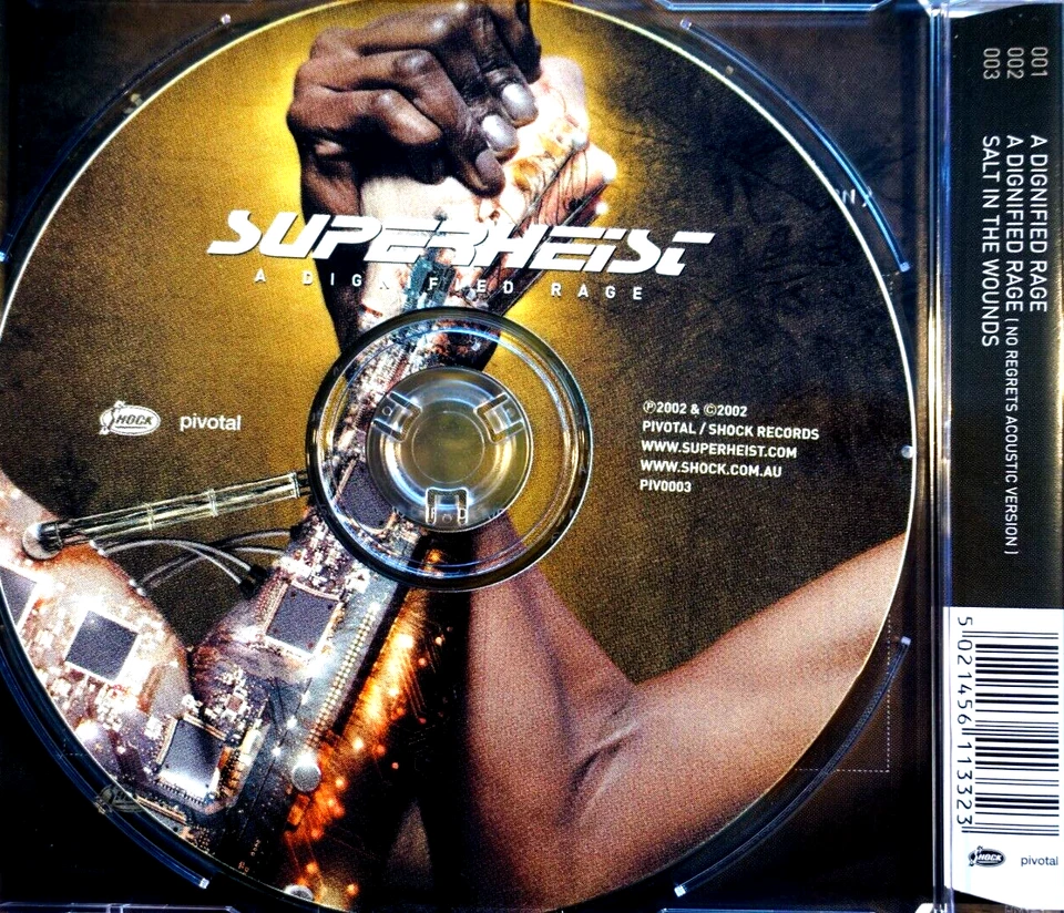 Superheist - A Dignified Rage - CD, en muy buena condición Foto 2 de 2