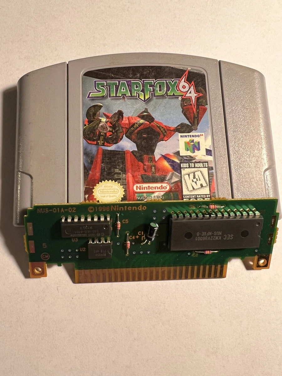 Star fox hotsell 64 cartridge