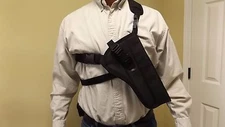 R/L CHEST Shoulder Holster RUGER REDHAWK 5", 6-1/2, 7-1/2"  9" barrel w/ Scope